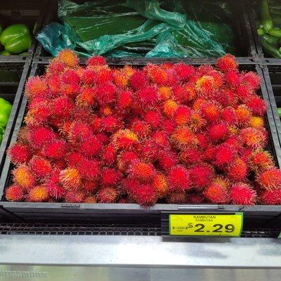 Freshest looking rambutan I've ever seen.