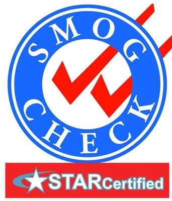 WE ARE STAR CERTIFIED SMOG CHECK STATION