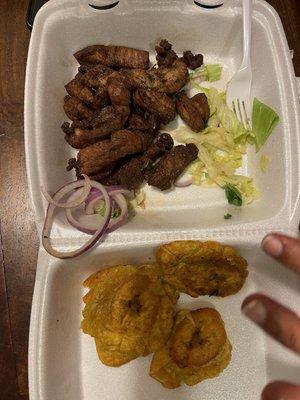 This by far was one of the worst Hispanic restaurants I've ever eaten at two of these plates. They charge over $60