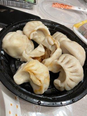 Steamed pork dumplings