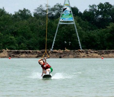 Learn to wakeboard on our beginner 2.0 cable system!