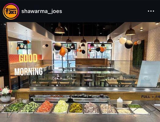 Photo Credit: Shawarma Joe's IG  (09/20/2024)