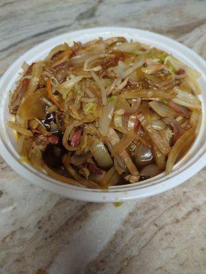 Pork chow mein