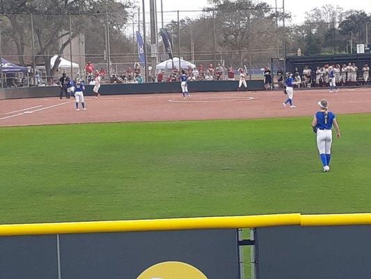 View from outfield bleachers - Field 3