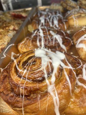 Giant cinnamon rolls