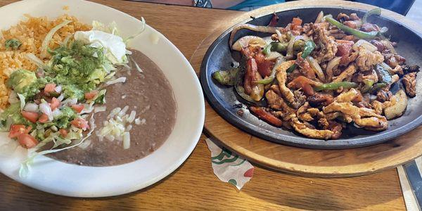 Lunch Fajita Plate