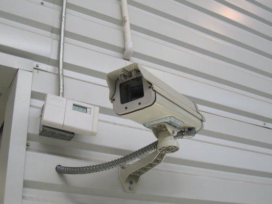 High Security.  Video and individual door alarms.