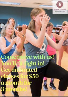 Come and let us show you how much fun sweating can be!