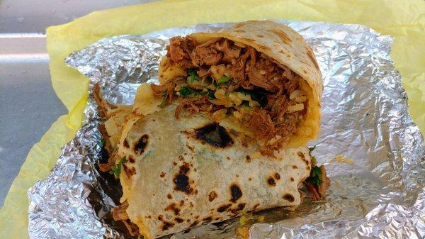 Beef Birria Burrito