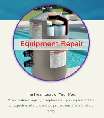 Poolside Sales & Service, Leader in Equipment Repair in the San Antonio, TX area.