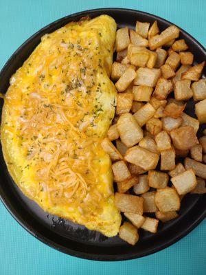 Breakfast Omelet w/ Potatoes