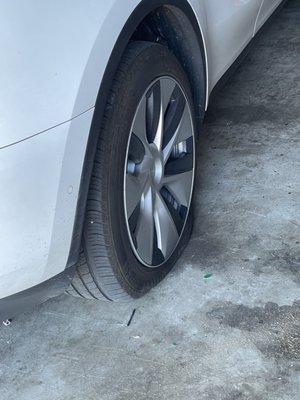 Flat tire