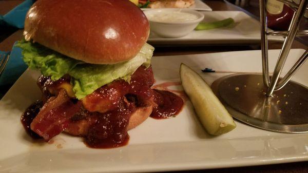 BBQ Burger. One of the best Ive ever had