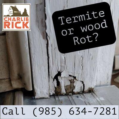 ?
Neither is good for the long term maintenance and value of your home. Call Charlie Rick Construction today!