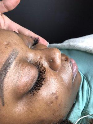 Volume lashes by Grace