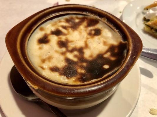 Rice pudding