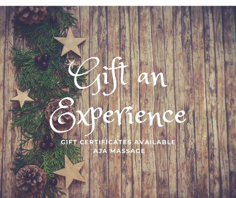 Give a gift they really need.  Gift Certificates can be purchased over the phone and emailed directly to you the same day.