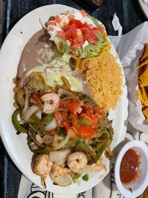 Shrimp Fajitas