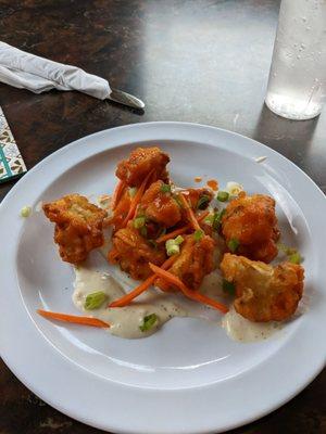 Buffalo Cauliflower bites