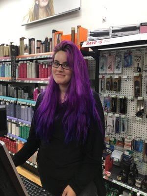 Gabby has super cool hair and an amazing helpful attitude!