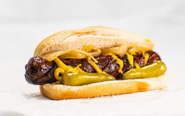 Nathan's Chicago Char-Polish Dog