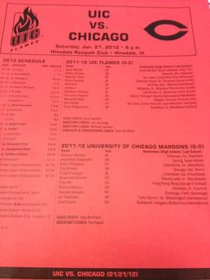 UIC's home court.