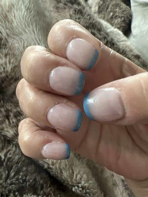 Dip on real nails