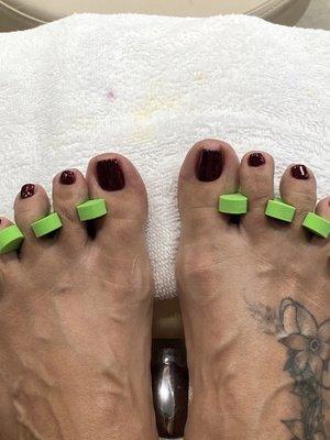 #2 luxury spa pedicure