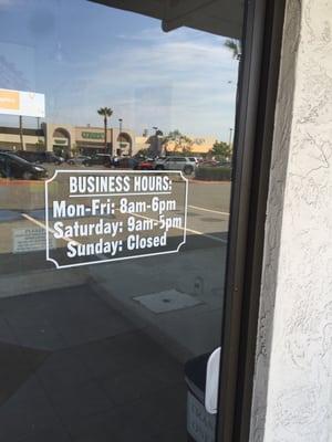 Couldn't find the business hours posted anywhere.