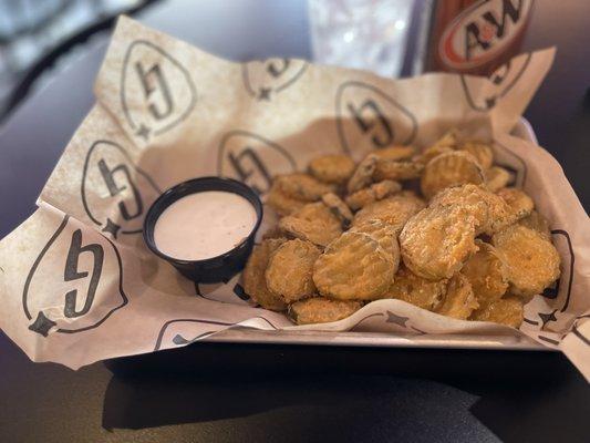 Fried pickles. Solid.