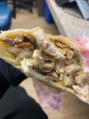 Chicken Shawarma Sandwich