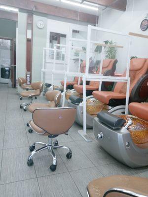 Pedicure chairs