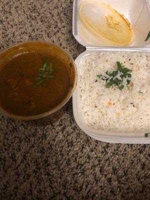 28. Chicken Curry and Basmati Rice