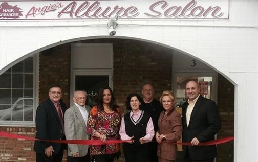 Ribbon Cutting with E.W. Mayor