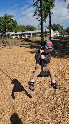 The best park we have found! Has a splash pad, $2 per person. FYI bathrooms closed so be aware. Clean and fun!