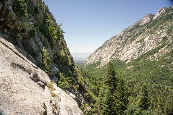 Little Cottonwood rock. Wasatch Range, Utah