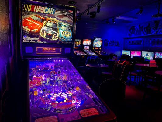 Pinball in the Gaming Lounge