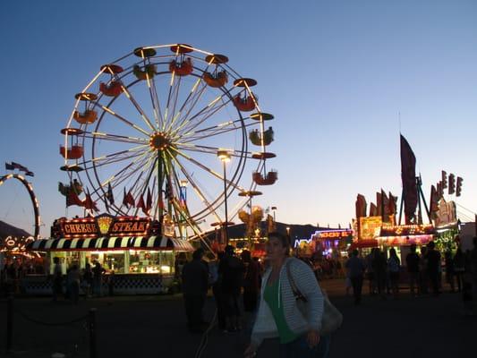 Yavapai Fair Outside Carnival Rides