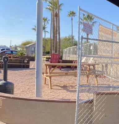 Club house area at Mesa Sunset RV