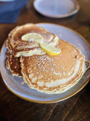 Lemon ricotta pancakes