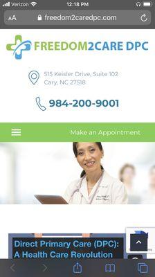 Physician contact info