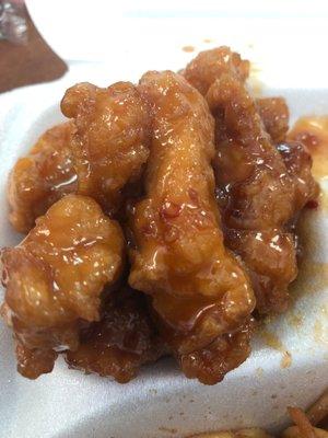 Orange chicken