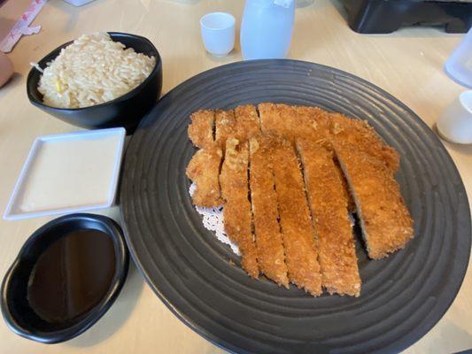 Katsu chicken.