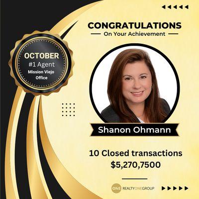 Shanon Ohmann - Realty One Group