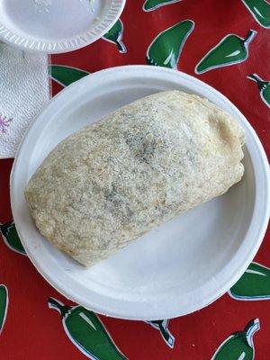 Carne Asada burrito