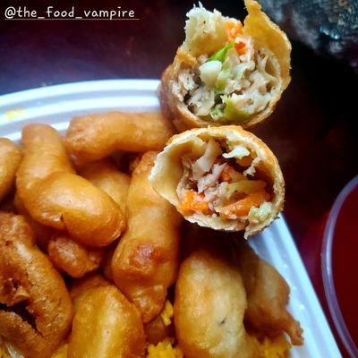 Pork Egg Rolls, Sweet & Sour Chicken