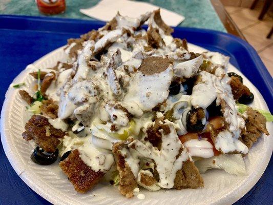 Beef Greek Salad