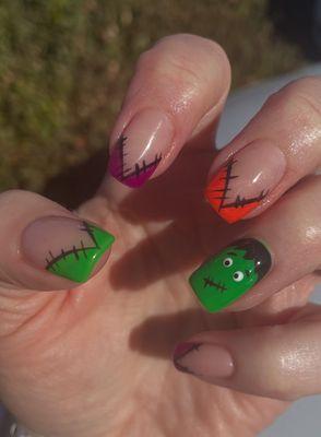 Halloween nails