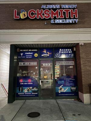 Our new location 
Always ready locksmith & security