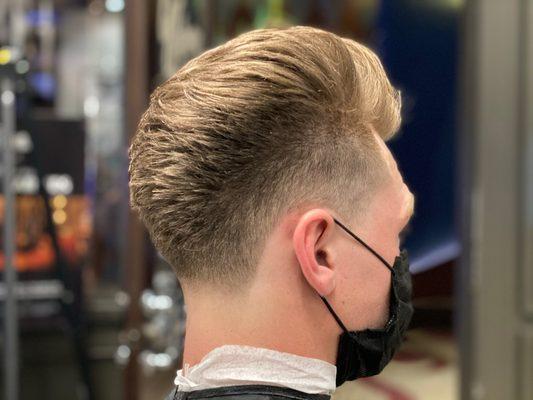 Clean cut and fade by Reza